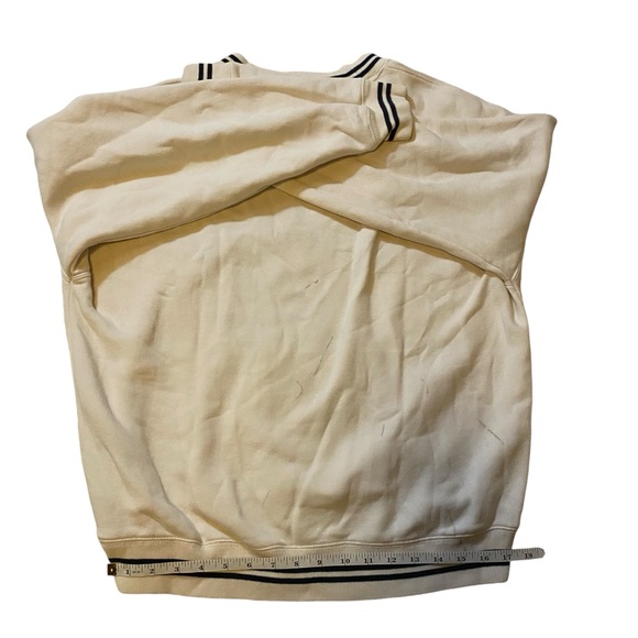 Abercrombie & Fitch Sweatshirt Soft Fleece White Oversized Size S - Picture 8 of 16